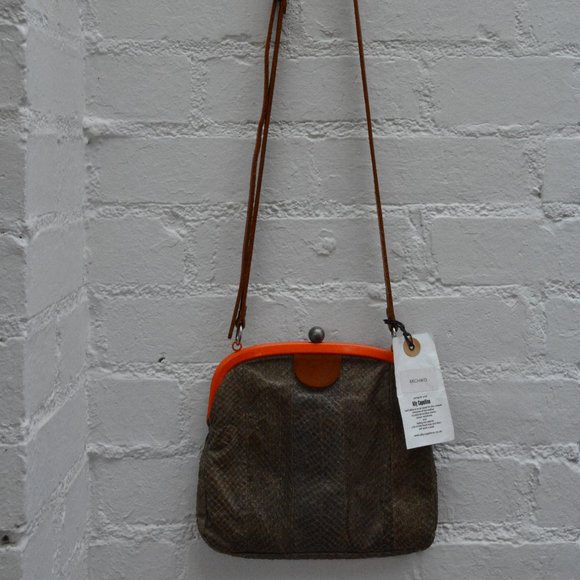 MICHIKO Ally Capellino London Cross Leather Bag - Picture 2 of 9